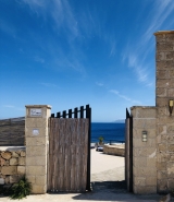 Cancello d’ingresso esclusivo della casa livello superiore